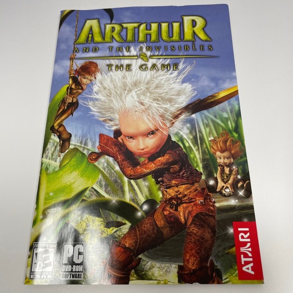 Arthur And The Invisibles The Game 27392SP PC DVD-ROM Atari w/Manual - Picture 4 of 8